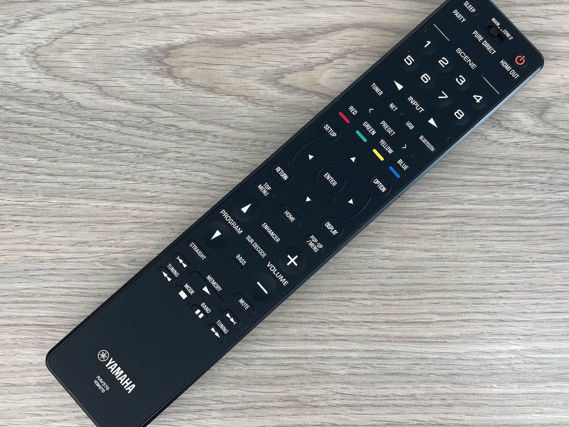Yamaha RX-A2A - Remote Control
