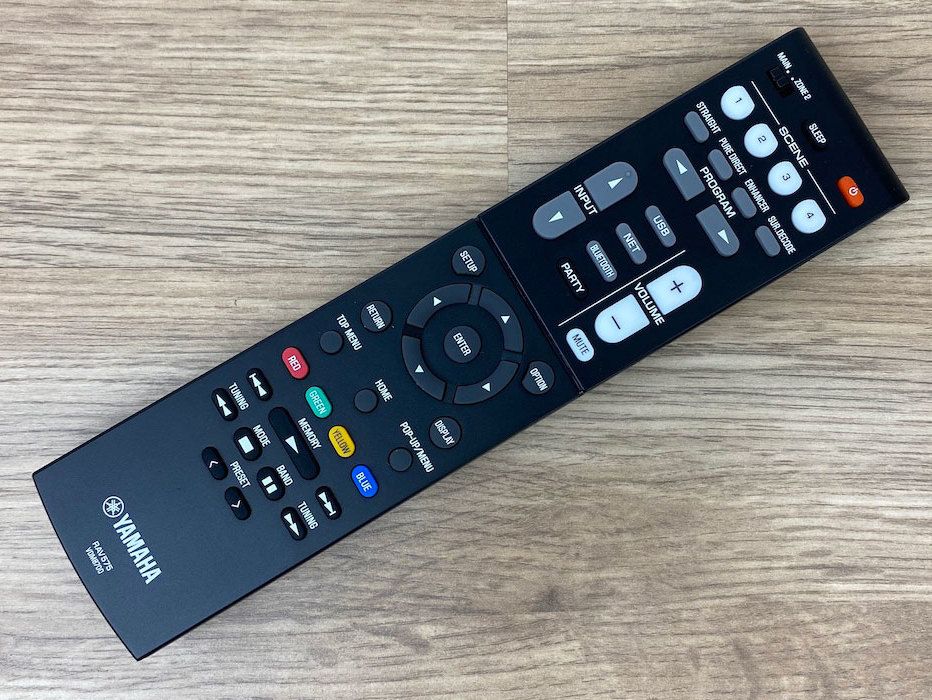 Yamaha RX-V6A - Remote
