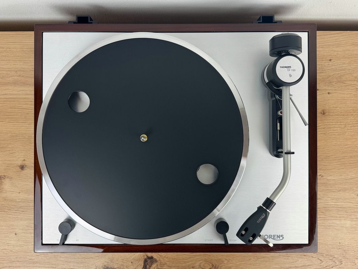 Ansicht von oben ohne Haube