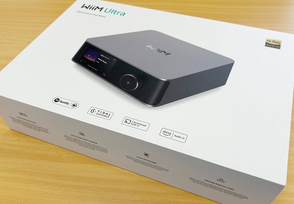 In edler Apple-like Verpackung: WiiM Ultra