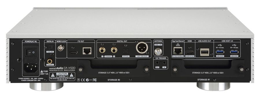 Cocktail Audio X50D Rückseite