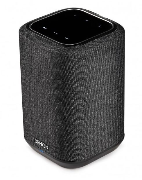 Abbildung des Denon Home 150 Lautsprechers von schräg oben