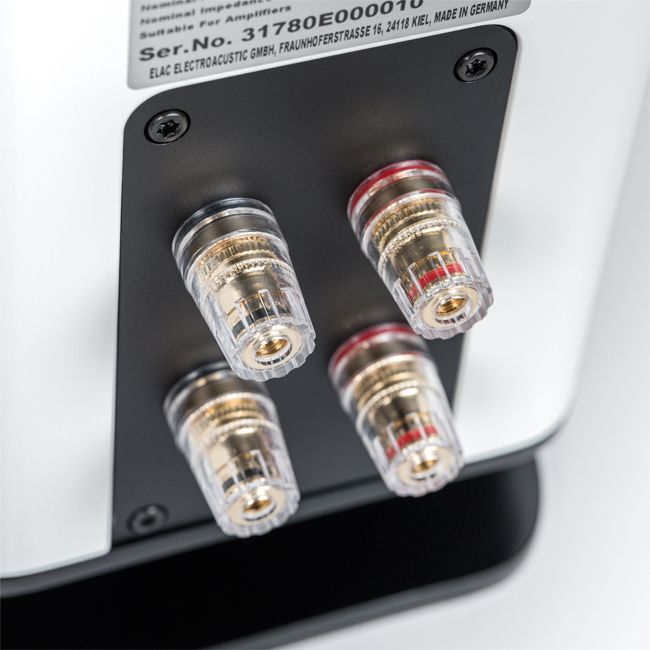 Elac Vela Serie - Anschlüsse