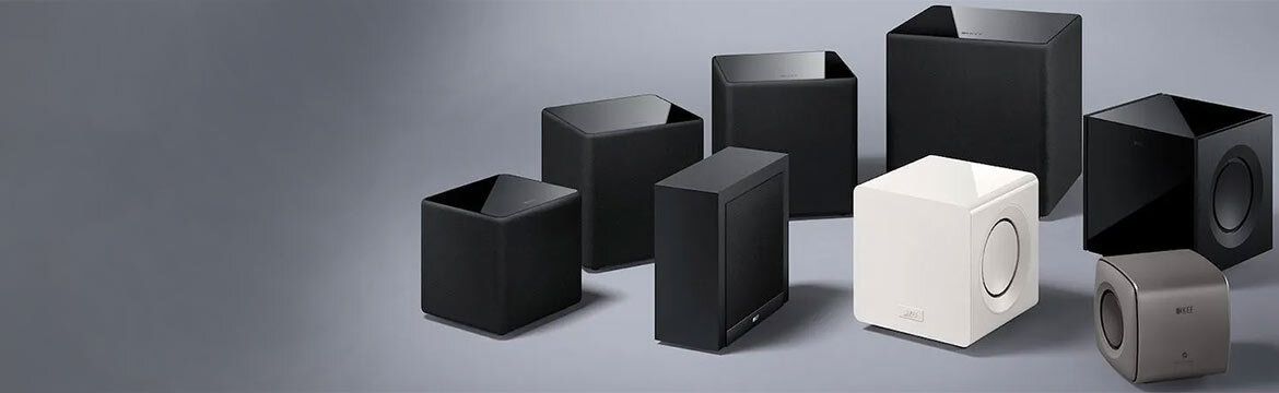Bannerbild: KEF Kube Subwoofer