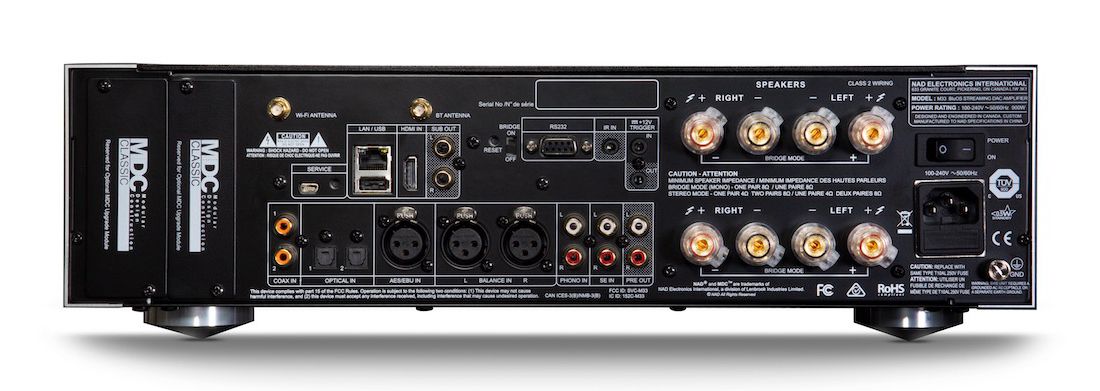 NAD M 33 - Rückseite