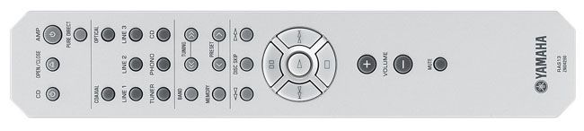 Yamaha A-S501 - Remote Control