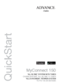 Die Advance Paris MyConnect 150 Bedienungsanleitung als PDF Datei