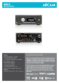 PDF Datei englisches Datenblatt des Arcam AVR10