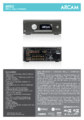 Arcam AVR31 - Datenblatt