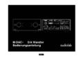 Bedienungsanleitung des Audiolab M-DAC+