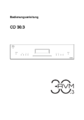 Die Bedienungsanleitung des AVM CD 30.3 als PDF-Datei