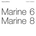 Die Schnellstartanleitung der Bowers & Wilkins Marine 6 und 8 als PDF Datei
