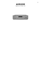 bedienungsanleitungaxr100d