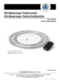 Bedienungsanleitung des clearaudio Stroboscope Testrecord