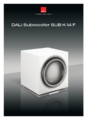 Produktdatenblatt Dali SUB K-14F
