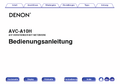 Bedienungsanleitung DENON ACV-A10H