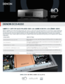 Das Produktdatenblatt des Denon DCD-A110 als PDF-Datei
