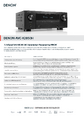 Infoblatt Denon AVC-X2850H