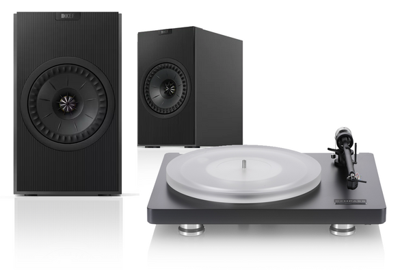 Clearaudio compass mit KEF Coda W