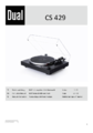 Bedienungsanleitung des Dual CS 429