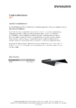 Produktdatenblatt zum Dynaudio SF1