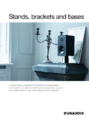 Dynaudio Standfüße und Wandhalterungen Datenblatt