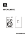 Manual JBL 4312G Studio Monitor
