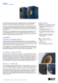 Das Datenblatt der KEF LS50 Meta als PDF-Datei