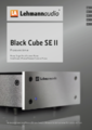 Bedienungsanleitung des Lehmannaudio Black Cube SE II