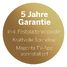 5 Jahre Garantie nach Registrierung