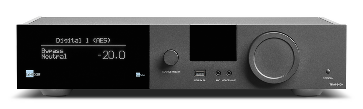 Frontalansicht des Lyngdorf TDAI-3400