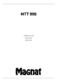 Magnat MTT 990 Bedienungsanleitung