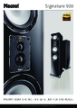Datenblatt der Magnat Signature 900 Serie