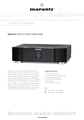 Produktinformation des Marantz MM-7025