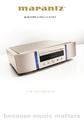 Marantz SA-10 Produktdatenblatt