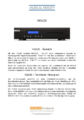 Musical Fidelity M2sCD Produktinformationsblatt