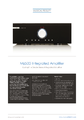 Musical Fidelity M6 500i Datenblatt (ENG)