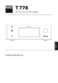 NAD T 778 - Bedienungsanleitung