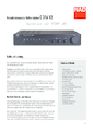 NAD C316V2 Produktdatenblatt