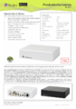 Datenblatt der Pro-Ject Optical Box E Phono