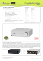 Datenblatt Pro-Ject Pre Box S2 Analogue