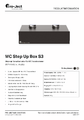 Hier kommen Sie zum Datenblatt der MC Step Up Box S3