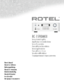 Hier kommen Sie zur Bedienungsanleitung des Rotel RC-1590 MK2