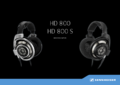 Bedienungsanleitung des Sennheiser HD 800 S