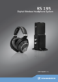 Bedienungsanleitung des Sennheiser RS 195