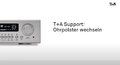 T+A Support Video Ohrpolsterwechsel auf Youtube