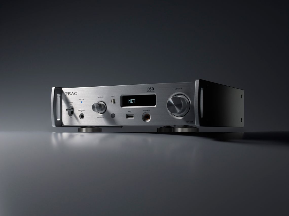 Teac (silber) USB Netzwerkplayer | NT-505-X