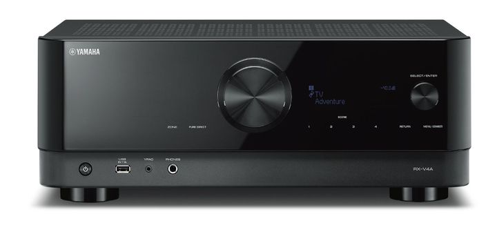 5.2 (schwarz) Yamaha RX-V4A Kanal | AV-MusicCast Receiver