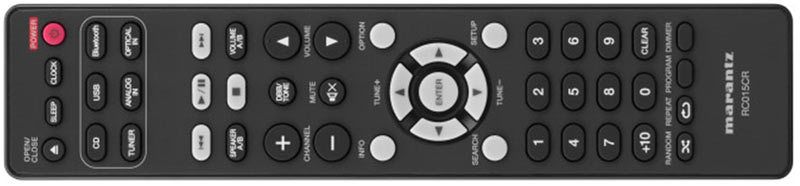Fernbedienung des Marantz M-CR412