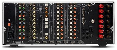 AVR600DAB Rueckseite